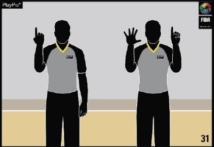 reglamento, fiba, basket, baloncesto. número, 16