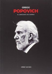 gregg, popovich, libro, baloncesto, sargento, hierro