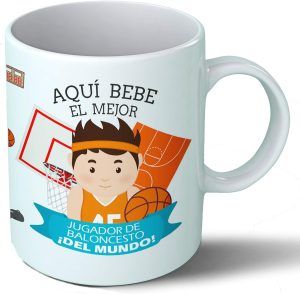 taza, café, baloncesto, basket, regalo, invisible, amigo, comprar, compra, tienda, online