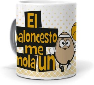 taza, café, baloncesto, basket, regalo, invisible, amigo, comprar, compra, tienda, online, huevo