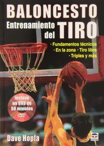 entrenamiento, tiro, dave, hopla, libro, baloncesto, basket