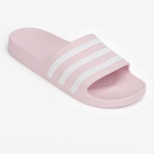 chanclas, piscina, hombre, adidas, adilette, aqua, pala, rosa, blanco